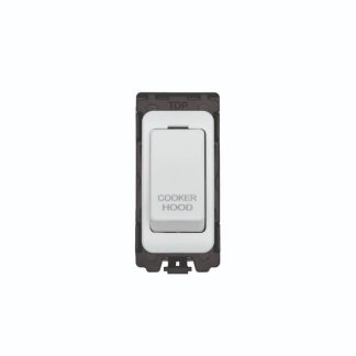 Eurolite G30-WHW-CH Grid & Modular Cooker Hood Switch - Matt White (LEAD TIME: 2-3 DAYS)