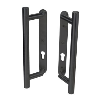 Coastal Group KM910B BLU Patio Sliding Door Handles Back To Back Euro Cut-Out (LEAD TIME: 2-3 DAYS)