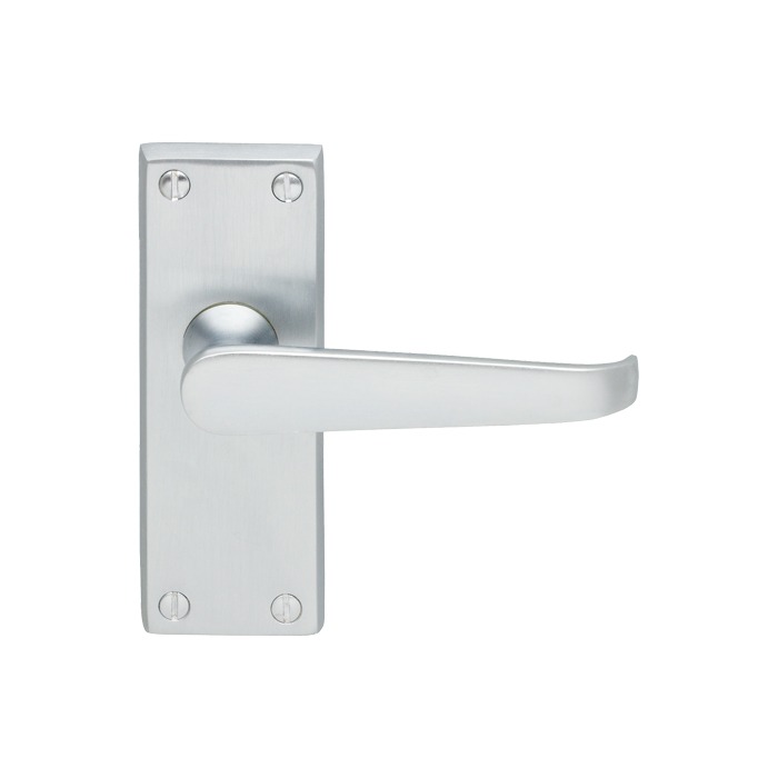 Carlisle Brass M31SC Victorian Lever On Latch Backplate (LEAD TIME: 2-3 DAYS)