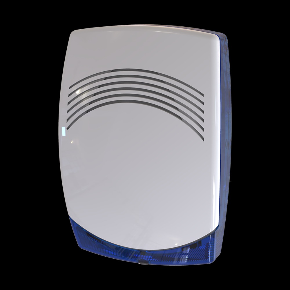 CQR SO/PICCOLO/WB/G3 Piccolo | Strobe Sounder | Grade 3 | 112db | White/Blue (LEAD TIME: 2-3 DAYS)