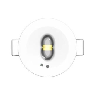 CQR SP/1/ST/WH/865 SELF TEST - Spot LED Emergency Downlight, c/w open area & corridor lens (LEAD TIME: 2-3 DAYS)