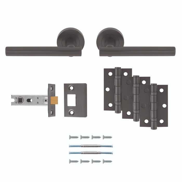 Carlisle Brass UDP011ANT/INTB Faro Latch Pack - Ultimate Door Pack (LEAD TIME: 2-3 DAYS)